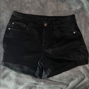 American Eagle Outfitters Women's Dark Denim Shorts